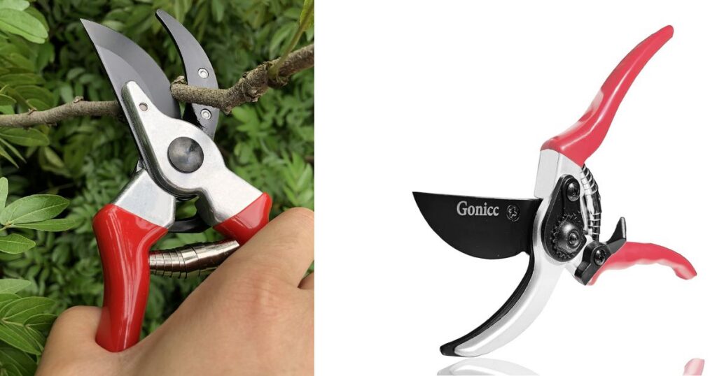 Gonicc 8” Professional Sharp Bypass Pruning Shears